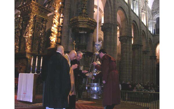 Buddhists in Santiago de Compostela 1